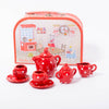 Moulin Roty | Red Ceramic Tea Set | ©Conscious Craft